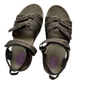 Teva Tirra Sport Sandal Women's Strappy Sandals in Black Size 7